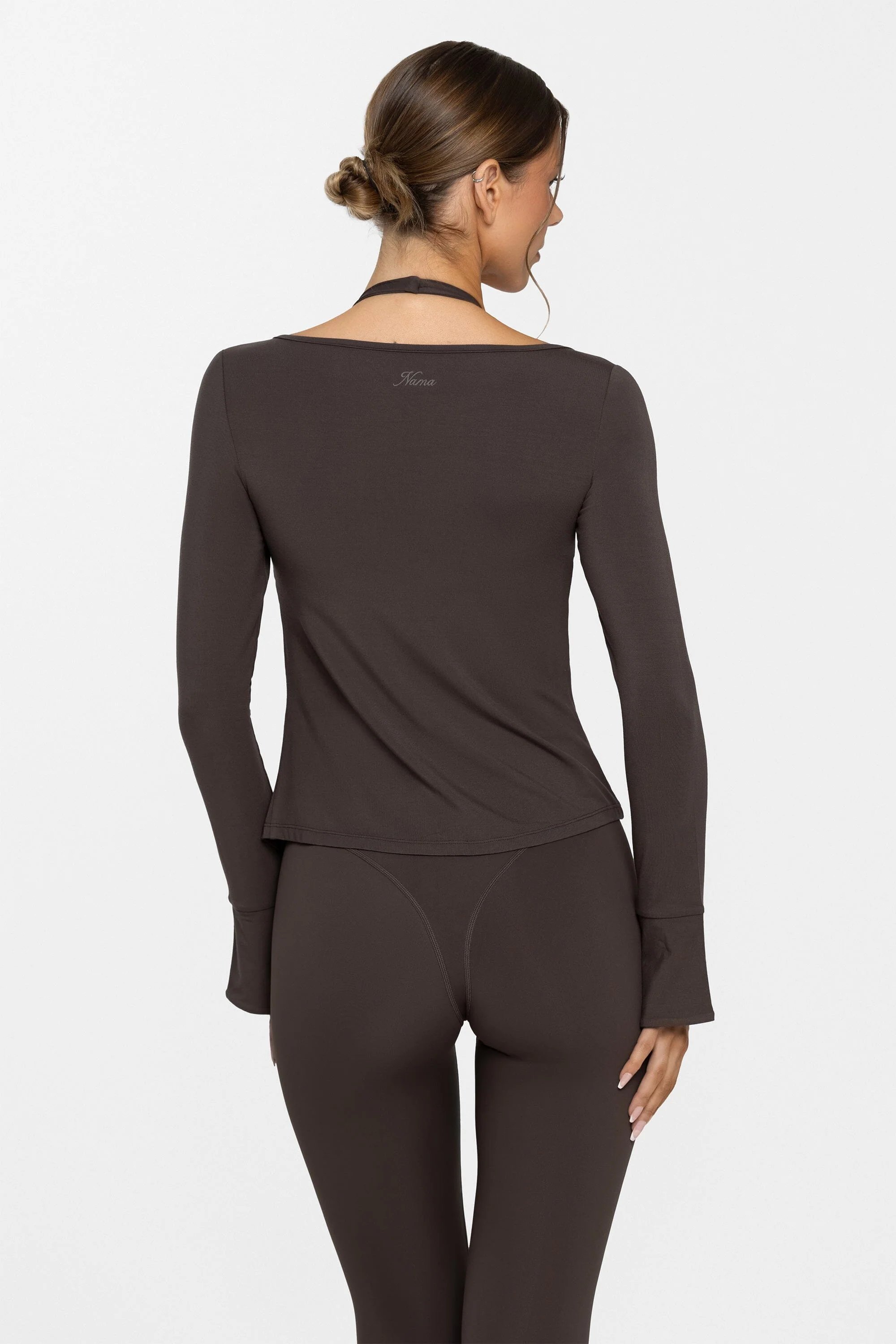 Body Bamboo™ Tie Front Long Sleeve