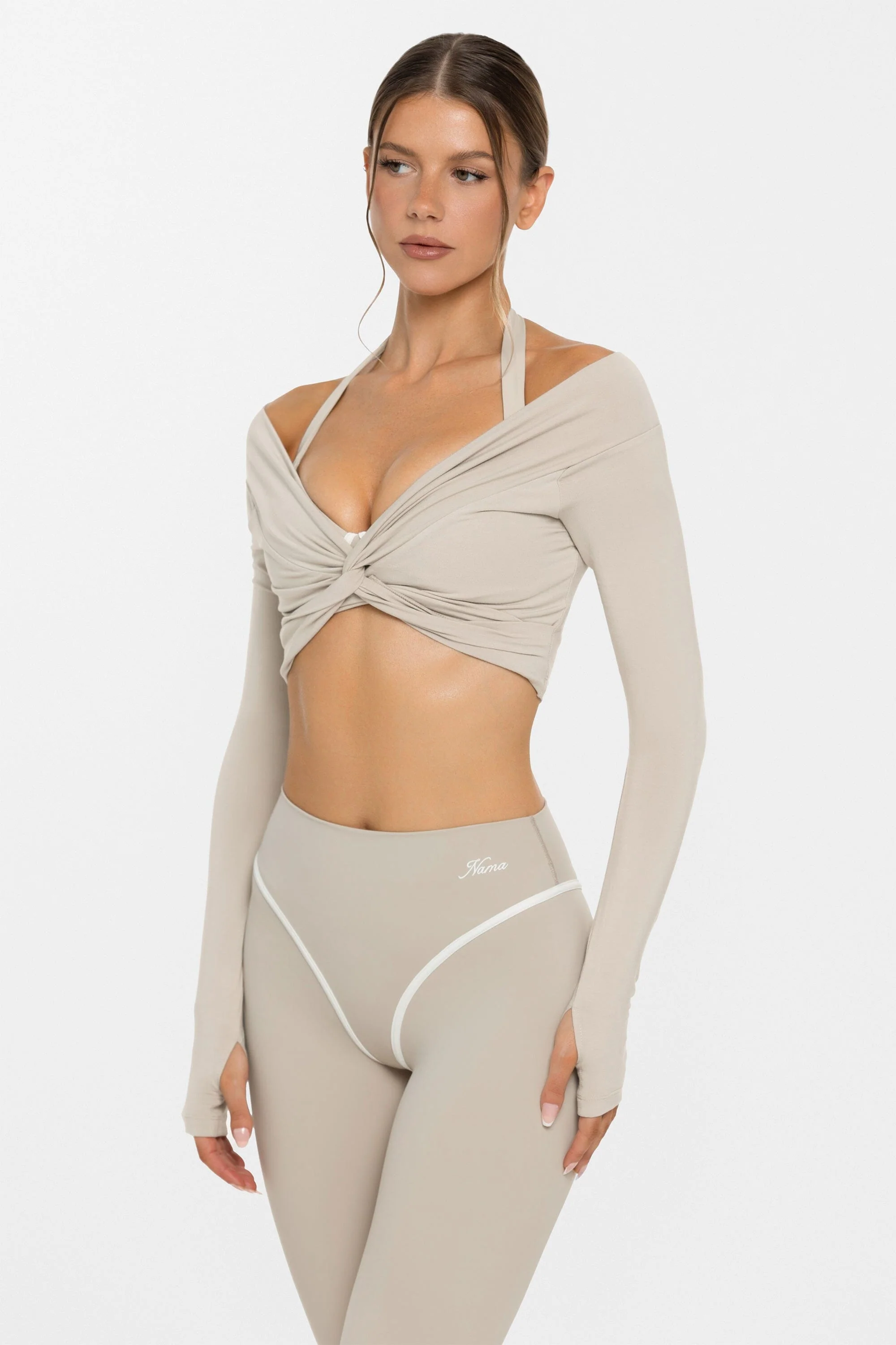 Body Bamboo™ Twist Crop Top