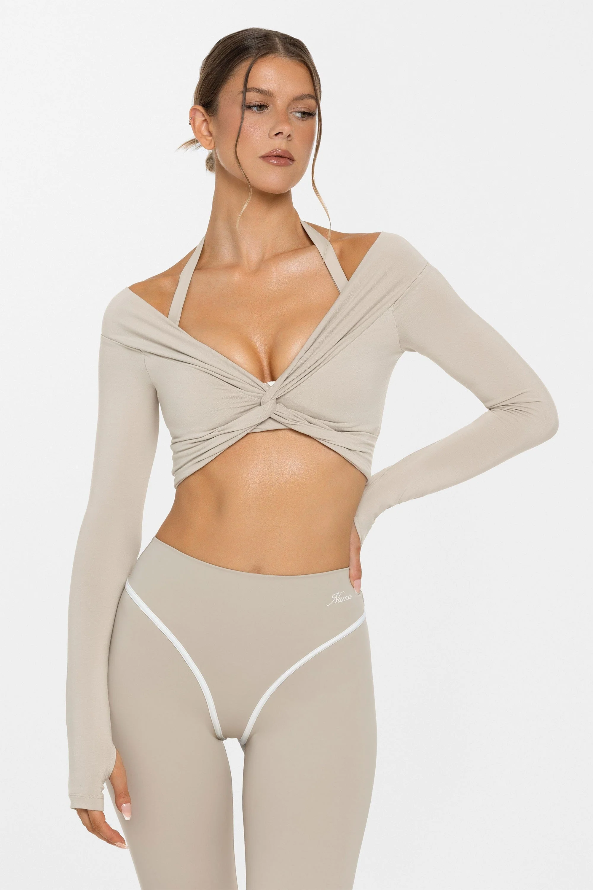 Body Bamboo™ Twist Crop Top
