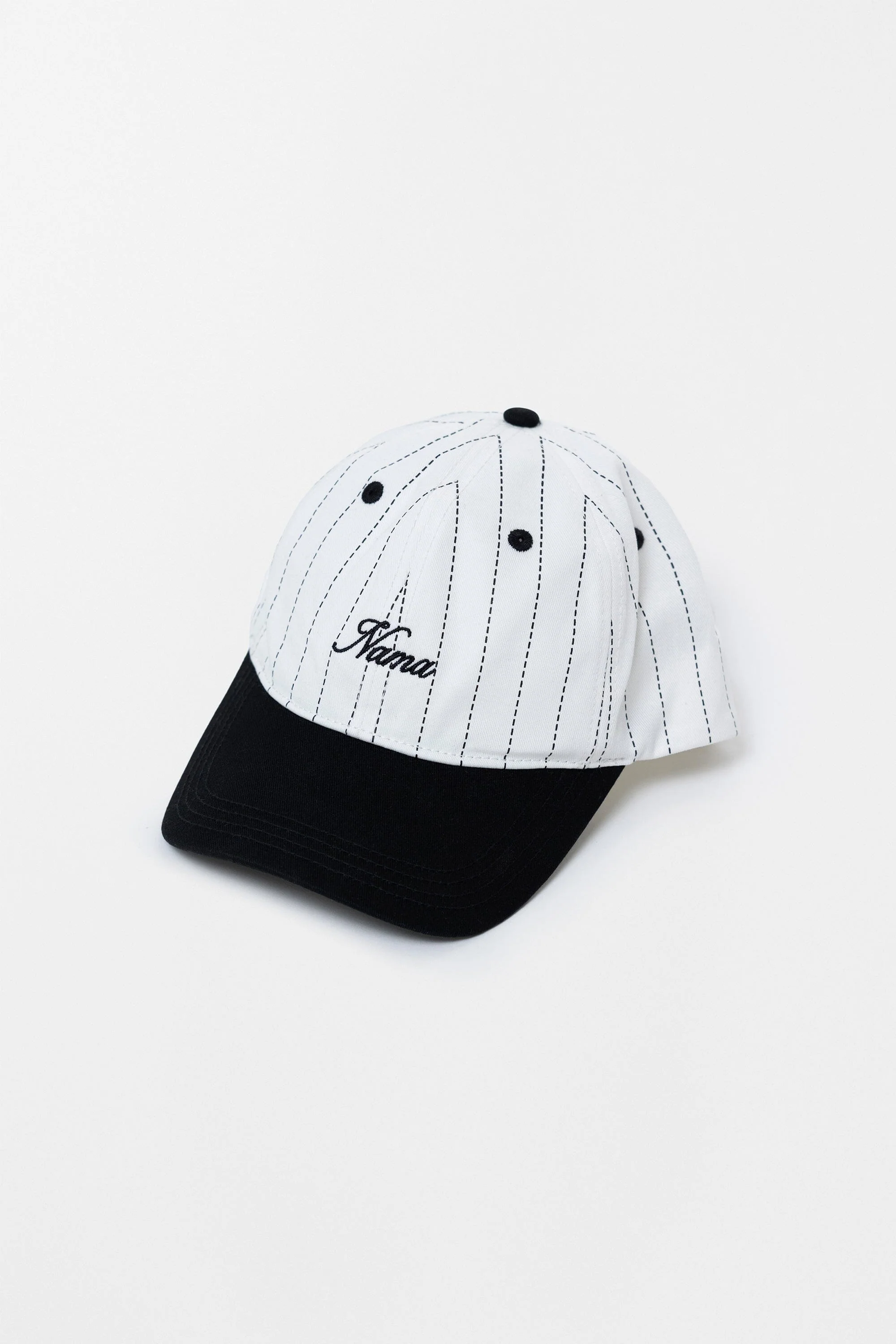Pinstripe Snapback Hat