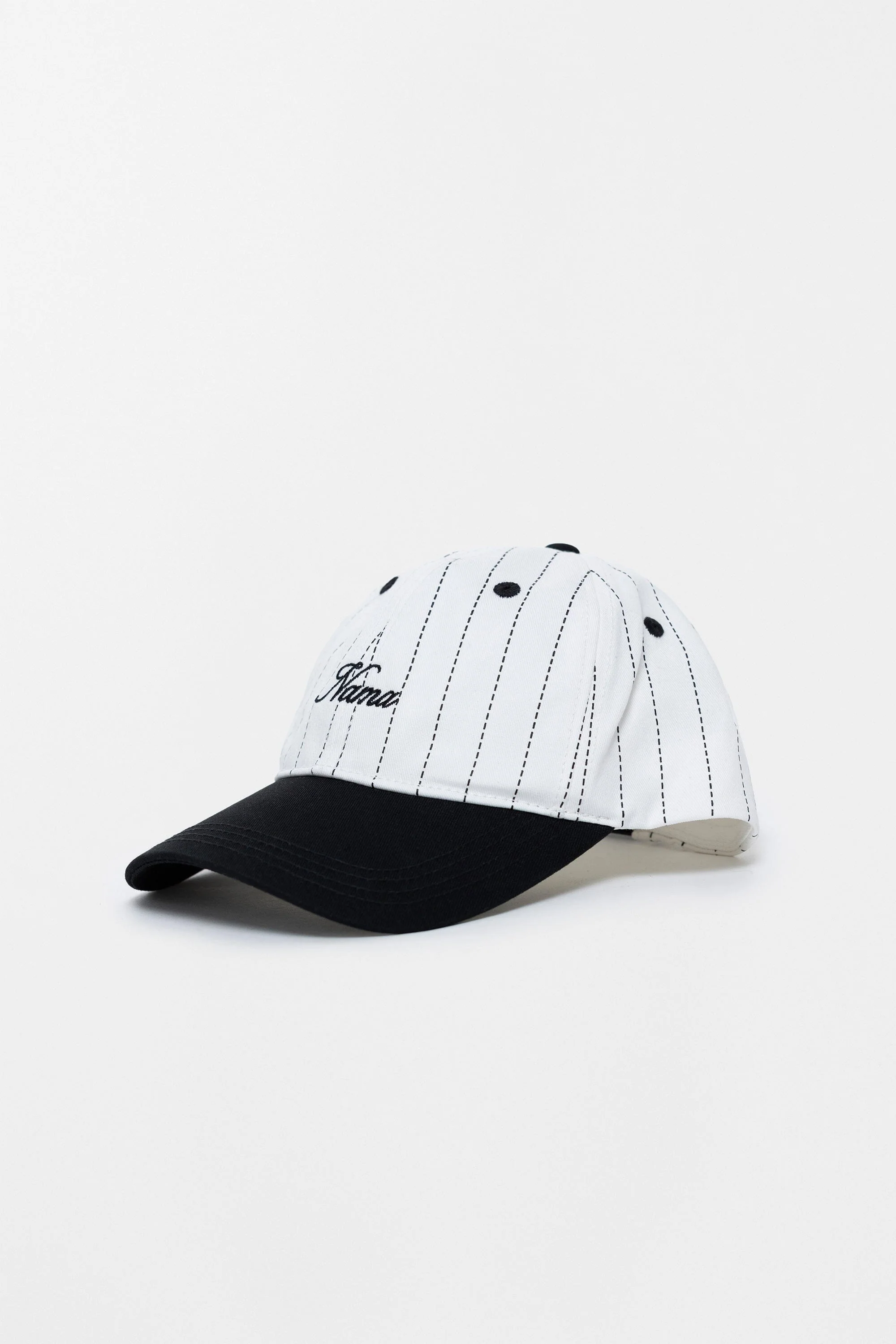 Pinstripe Snapback Hat